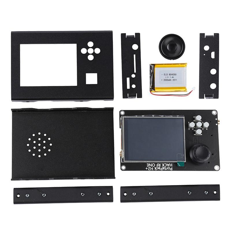 PORTAPACK H2 3.2 Inch Touch LCD Display + Aluminum Case + 2000mAh Battery Speaker For HACKRF ONE SDR
PORTAPACK H2 3.2 Inch Touch LCD Display + Aluminum Case + 2000mAh Battery Speaker For HACKRF ONE SDR