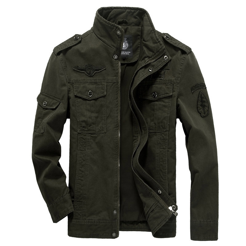 Cotton Military Jacket Men Autumn Soldier MA-1 Style Army Jackets Male Brand Slothing Mens Bomber Jackets Plus Size -6XL 201128, Beige(kaqi)
Cotton Military Jacket Men Autumn Soldier MA-1 Style Army Jackets Male Brand Slothing Mens Bomber Jackets Plus Size -6XL 201128, Beige(kaqi)