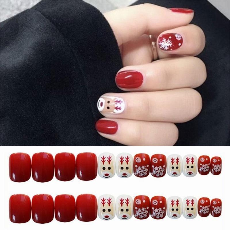 Silver Flash Gradient Christmas Wear Nail Finished Fake Nail Patch Manicure Patch Waterproof And Removable
Silver Flash Gradient Christmas Wear Nail Finished Fake Nail Patch Manicure Patch Waterproof And Removable
