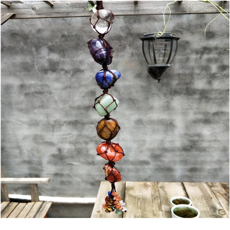 7 Chakra Tumbled Tassel Spiritual Meditation Hanging/window/feng Shui Ornament Healing Reiki Stones Car/home De jllFrv
7 Chakra Tumbled Tassel Spiritual Meditation Hanging/window/feng Shui Ornament Healing Reiki Stones Car/home De jllFrv