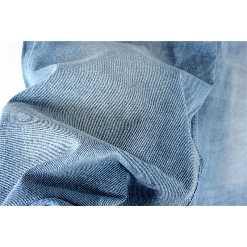 Men Wide Leg Denim Pants Hip Hop light blue Casual jean trousers Baggy jeans for Rapper Skateboard Relaxed Jean joggers 71808 201128