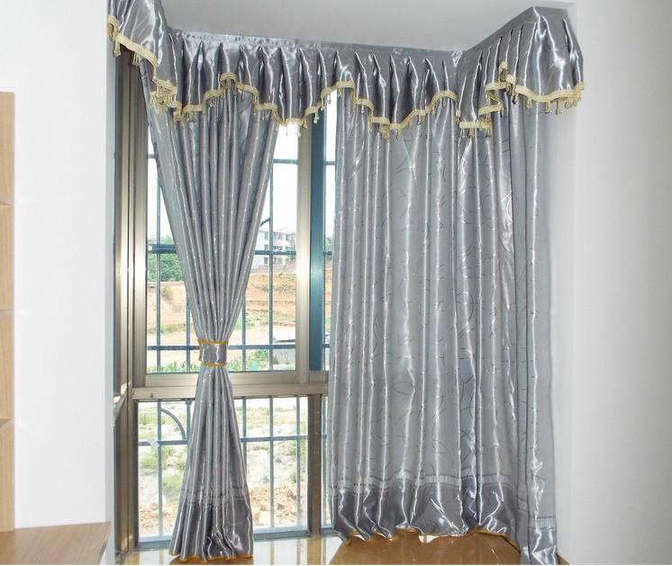 Curtains for bedroom living room processing cost included silver grey modern fabric blackout cheap soundproof window cortinas, Curtains and valance 
Curtains for bedroom living room processing cost included silver grey modern fabric blackout cheap soundproof window cortinas, Curtains and valance