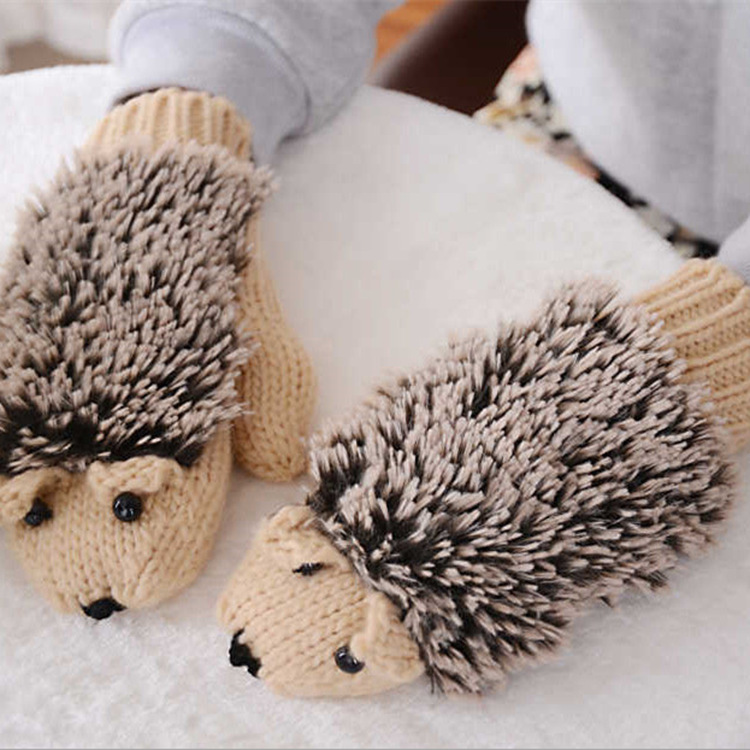 New Girls Novelty Cartoon Winter Gloves for Women Knit Warm Fitness Gloves Hedgehog Heated Villus Wrist Mittens 8 Colors WQ378, As pictures
New Girls Novelty Cartoon Winter Gloves for Women Knit Warm Fitness Gloves Hedgehog Heated Villus Wrist Mittens 8 Colors WQ378, As pictures