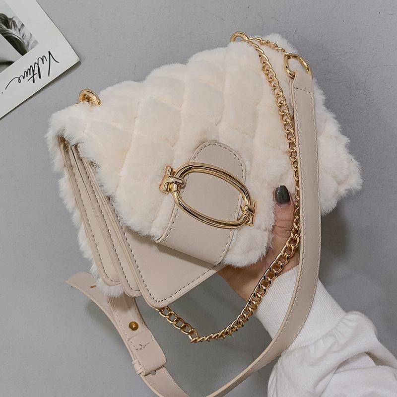 Faux Fur Women Shoulder Bag Casual Plush Lady Tote Handbag Fashion Chain Mini Square Shopping Bag Travel Purse Female Winter, Black
Faux Fur Women Shoulder Bag Casual Plush Lady Tote Handbag Fashion Chain Mini Square Shopping Bag Travel Purse Female Winter, Black