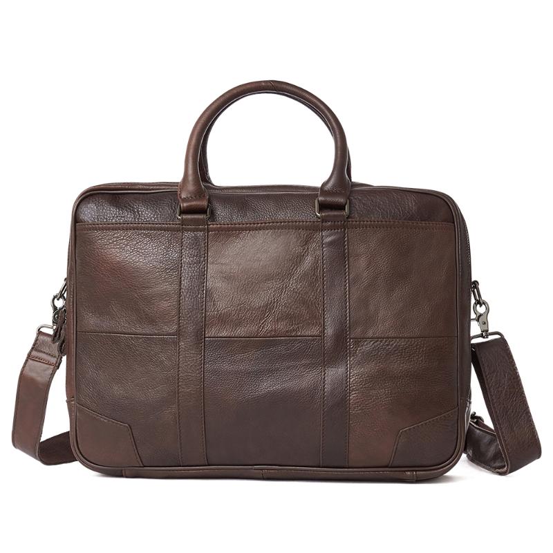 JOYIR Retro Genuinde Leather Men's Briefcase Large Capacity Vintage Male Business Briefcase Laptop Handbags 15.6 Inch New Style, Brown
JOYIR Retro Genuinde Leather Men's Briefcase Large Capacity Vintage Male Business Briefcase Laptop Handbags 15.6 Inch New Style, Brown