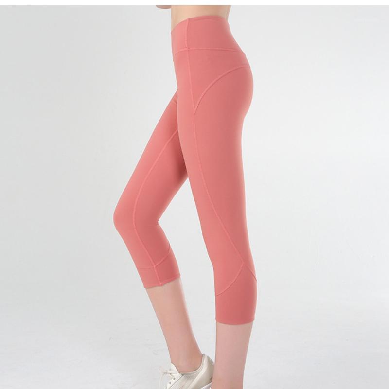 High Waist Sports Leggings Women Yoga Pants Quick Dry Capris 3/4 Running Trouser Female Crop Gym Leggings Fitness Tights#J301, Blue
High Waist Sports Leggings Women Yoga Pants Quick Dry Capris 3/4 Running Trouser Female Crop Gym Leggings Fitness Tights#J301, Blue