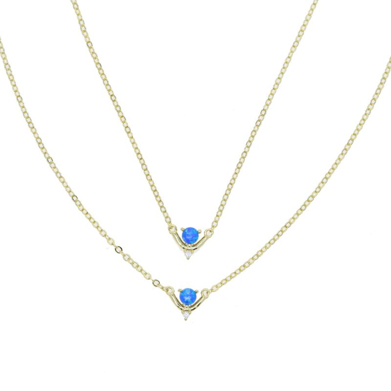 Wholesale women elegant blue cz choker necklace 35+8cm extend for women engagment gold color blue single stone dainty necklace
Wholesale women elegant blue cz choker necklace 35+8cm extend for women engagment gold color blue single stone dainty necklace