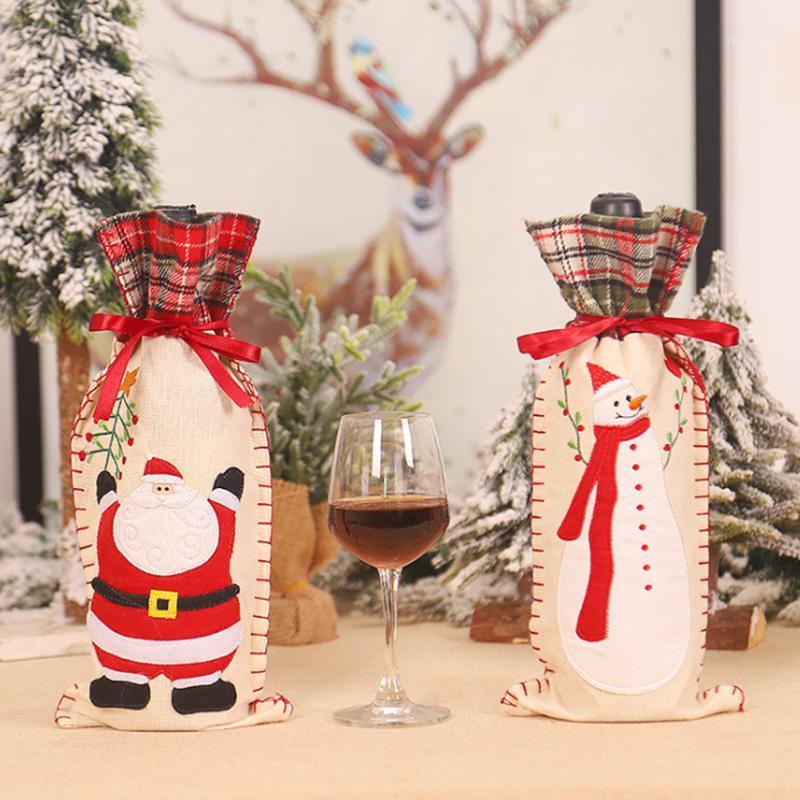 1pcs Old Man Snowman Plaid Linen Wine Bottle Cover Christmas Decoration Cartoon Funny Santa Claus Supplies Party Decorations1
1pcs Old Man Snowman Plaid Linen Wine Bottle Cover Christmas Decoration Cartoon Funny Santa Claus Supplies Party Decorations1