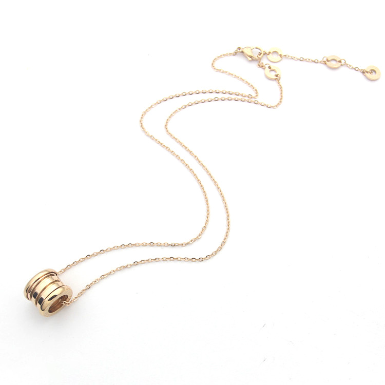Stainless steel spring necklace titanium steel 18K gold couple spring necklace for woman
Stainless steel spring necklace titanium steel 18K gold couple spring necklace for woman