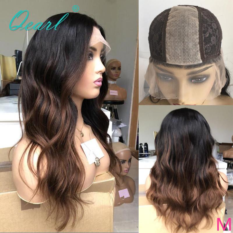 Ombre 1b/30 Color Human Hair Lace Wigs 2x6 Silk Top Scalp Base Brazilian Wavy Remy Hair Long Parting 150% 180% Qearl
Ombre 1b/30 Color Human Hair Lace Wigs 2x6 Silk Top Scalp Base Brazilian Wavy Remy Hair Long Parting 150% 180% Qearl