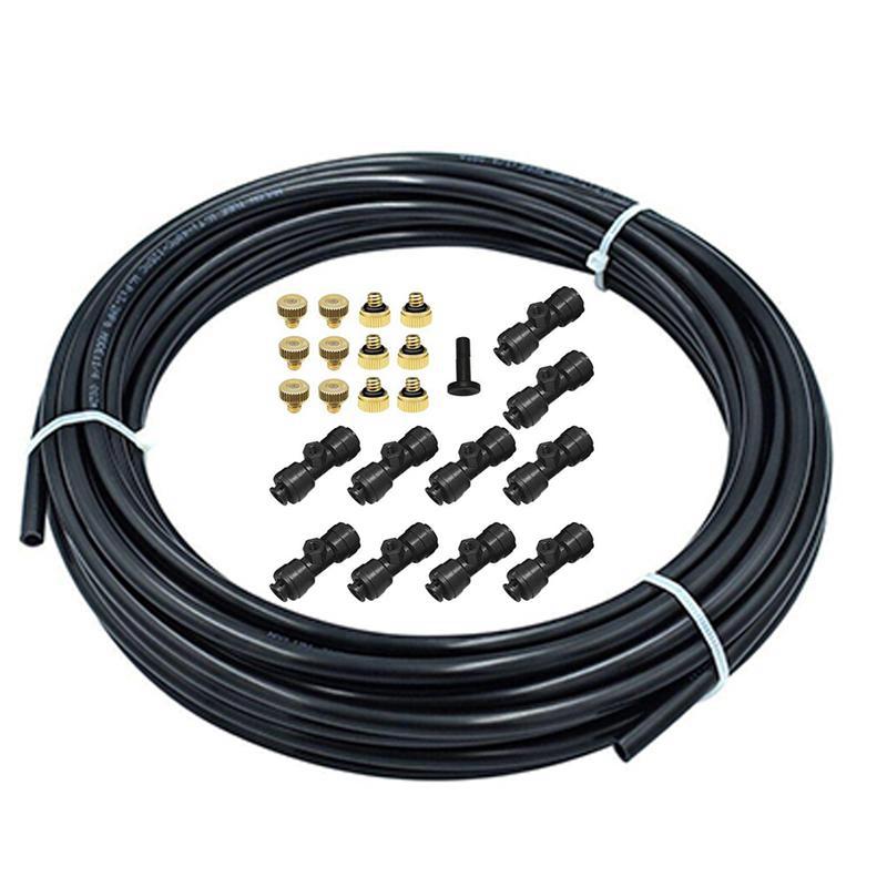 JFBL Hot 1/4 inch Slip-Lock Misting Nozzles Kit Fog Nozzles for Patio Misting System Outdoor Cooling System Garden Water Mister, Black 
JFBL Hot 1/4 inch Slip-Lock Misting Nozzles Kit Fog Nozzles for Patio Misting System Outdoor Cooling System Garden Water Mister, Black