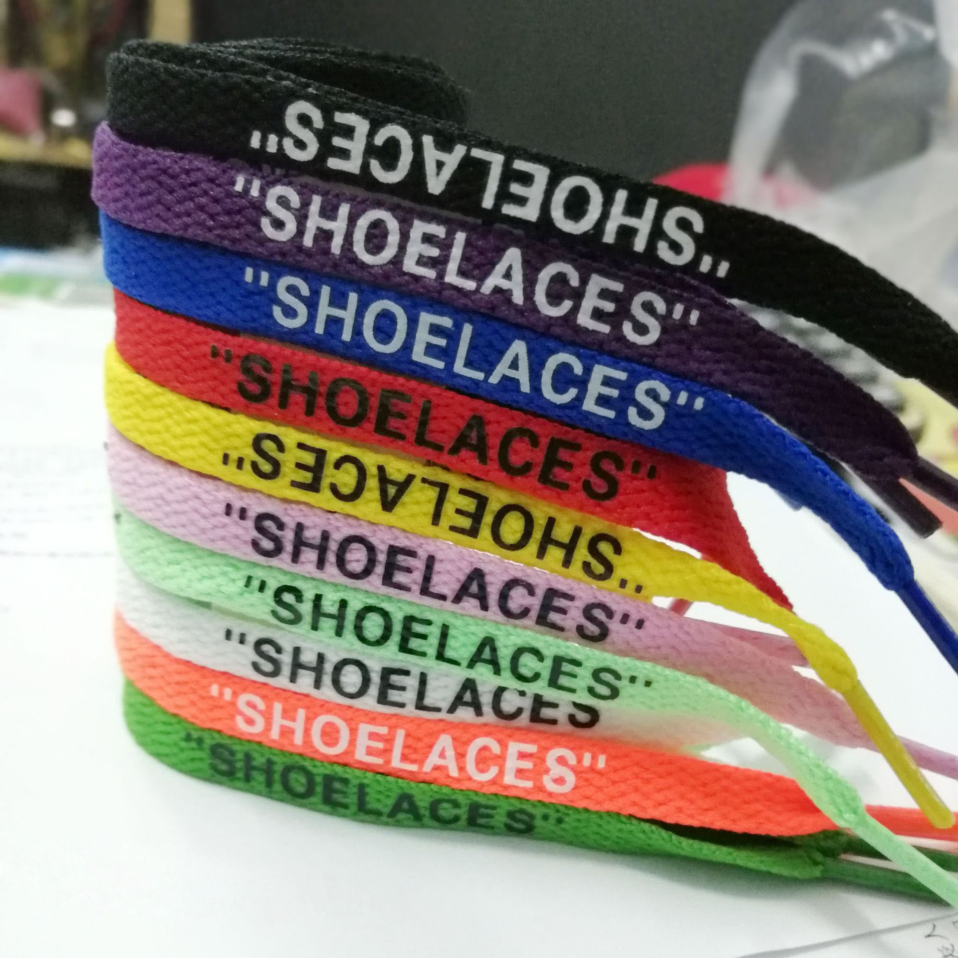 wholesale Shoe Accessories Shoe lace shoelaces shoelace black red white orange blue yellow on sale Mix order
wholesale Shoe Accessories Shoe lace shoelaces shoelace black red white orange blue yellow on sale Mix order