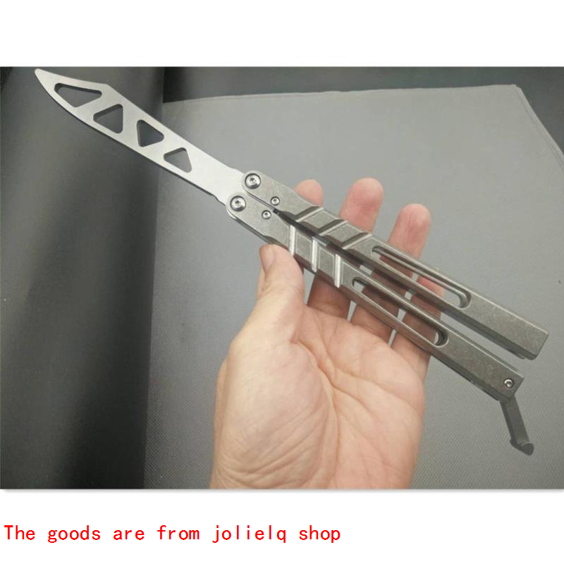 colors 2 BRS Alpha Beast Knife Butterfly trainer AB Channel Titanium Handle D2 Blade Bushing System Jilt Knife Hunting Knife SQFdI QYNF
colors 2 BRS Alpha Beast Knife Butterfly trainer AB Channel Titanium Handle D2 Blade Bushing System Jilt Knife Hunting Knife SQFdI QYNF