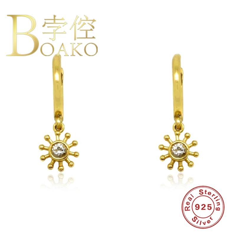 BOAKO Simple Diamond Earring For Women 925 Silver Earrings Fashionable Hoop Earring Jewelry Zircon Pendientes Brincos Aretes
BOAKO Simple Diamond Earring For Women 925 Silver Earrings Fashionable Hoop Earring Jewelry Zircon Pendientes Brincos Aretes
