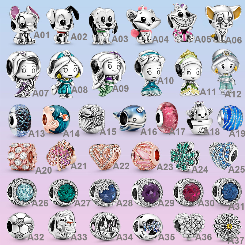 New 925 Sterling Silver Beads Bracelets Accessories Charm Bead fit Original Pandora Bracelet for Women Making DIY Jewelry Gift With Original Box
New 925 Sterling Silver Beads Bracelets Accessories Charm Bead fit Original Pandora Bracelet for Women Making DIY Jewelry Gift With Original Box