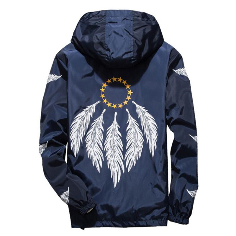 Size 6XL 5XL 7XL Spring Autumn Young Men Windbreaker Hooded Jacket Slim Thin Clothing Top Quality Waterproof Plus Size K316 T200102