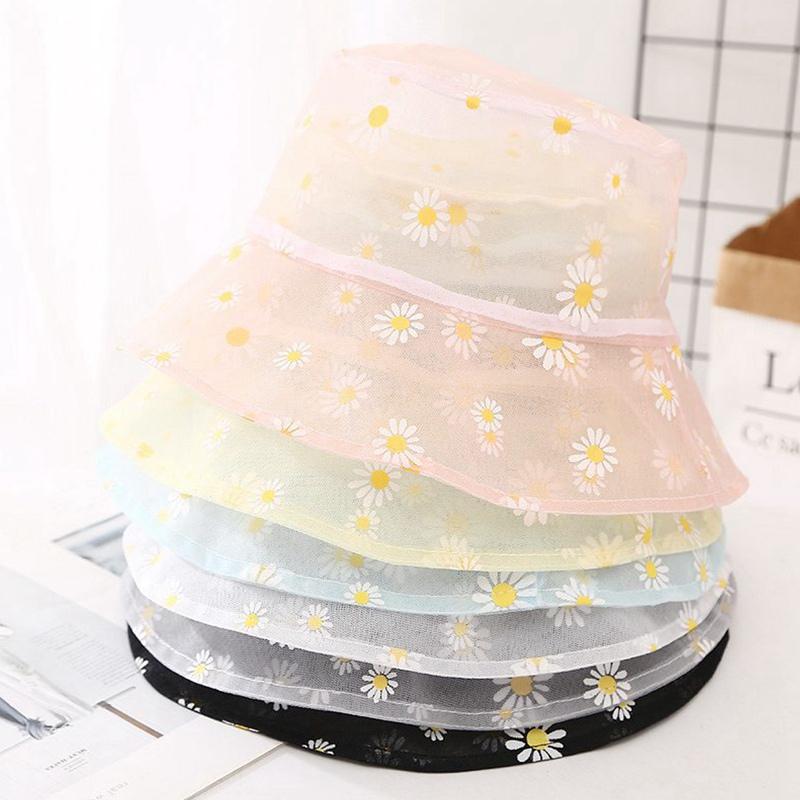 Gauze Fisherman Hat Lady Summer Small Fresh Thin Breathable Daisy Flower Sun Hats Outdoor Sun Shade Basin Cap Bucket Hat Womens, Ht5001lb
Gauze Fisherman Hat Lady Summer Small Fresh Thin Breathable Daisy Flower Sun Hats Outdoor Sun Shade Basin Cap Bucket Hat Womens, Ht5001lb