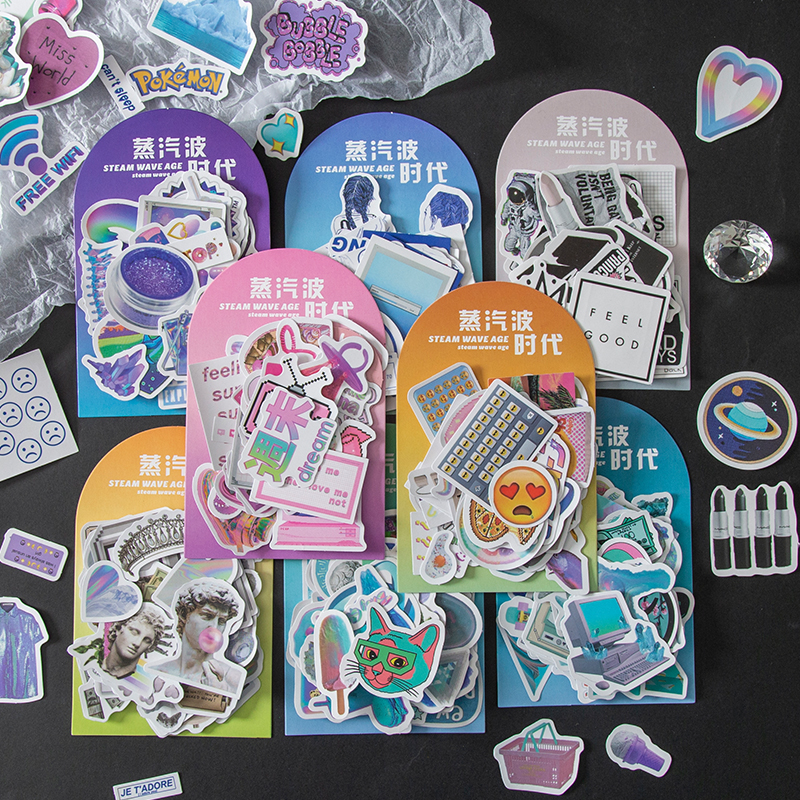 2021 NEW Cyberpunk style Stickers 50pcs Decorative Scrapbooking Bullet journal Album Notebook School Stationery Gift Sealing
2021 NEW Cyberpunk style Stickers 50pcs Decorative Scrapbooking Bullet journal Album Notebook School Stationery Gift Sealing