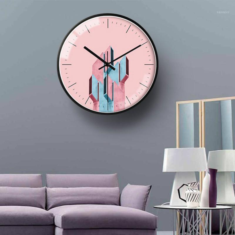 Nordic personality mute wall clock creative living room bedroom home fashion art decoration YHJ0319131
Nordic personality mute wall clock creative living room bedroom home fashion art decoration YHJ0319131
