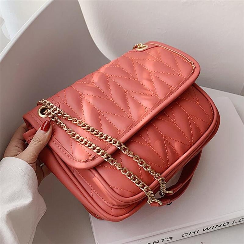 Embroidery Square Cossbody Bag 2021 Spring New High-quality PU Leather Women's Designer Handbag Chain Shoulder Messenger Bag, Black
Embroidery Square Cossbody Bag 2021 Spring New High-quality PU Leather Women's Designer Handbag Chain Shoulder Messenger Bag, Black