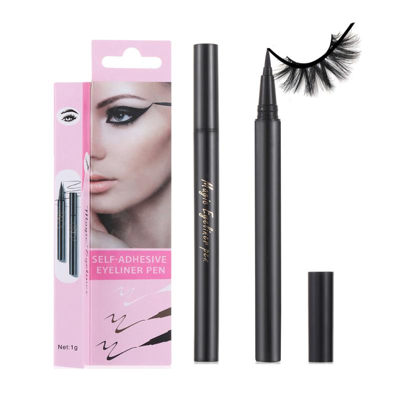 Upgraded version of self-adhesive eyeliner 2 in 1 magic false eyelashes no glue eyeliner long lasting waterproof eye makeup tool, Black
Upgraded version of self-adhesive eyeliner 2 in 1 magic false eyelashes no glue eyeliner long lasting waterproof eye makeup tool, Black