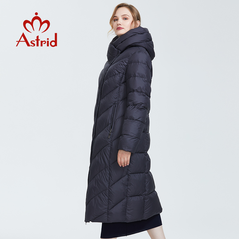 Astrid Winter new arrival down jacket women with a hood loose clothing outerwear quality thick cotton fashion coat AR-7053 201217