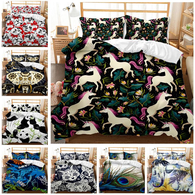 Abstract Animal Bedding Set Elephant Printing Duvet Cover Home Textile Comforter Quilt Cover Single Double Queen King Size, Black
Abstract Animal Bedding Set Elephant Printing Duvet Cover Home Textile Comforter Quilt Cover Single Double Queen King Size, Black