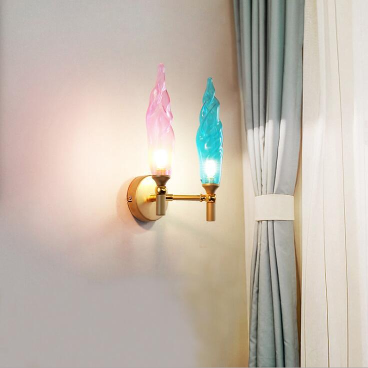 Postmodern flame wall lamp creative personality living room bedroom bedside lamp Nordic modern minimalist aisle lamps
Postmodern flame wall lamp creative personality living room bedroom bedside lamp Nordic modern minimalist aisle lamps