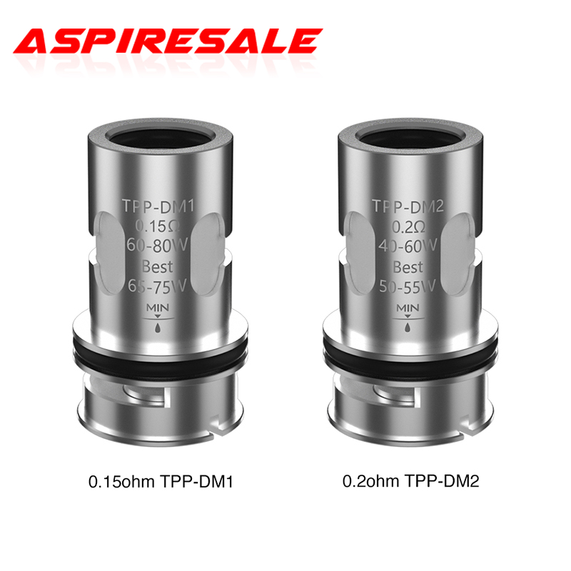 

Authentic VOOPOO TPP Mesh Coil Head 0.15ohm TPP-DM1 and 0.2ohm TPP-DM2 Coil for VOOPOO DRAG X Plus DRAG 3 Kit