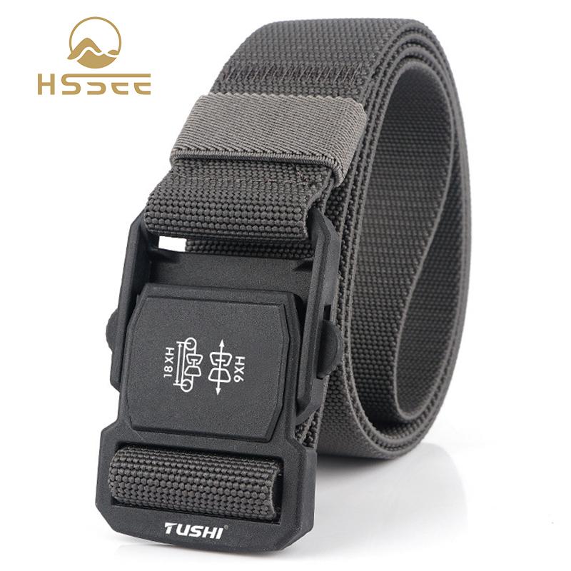 HSSEE Official Genuine Mens Jeans Elastic Belt Tough ABS Resin Buckle High Quality Elastic Fiber Unisex Outdoor Sports Waistband, Black
HSSEE Official Genuine Mens Jeans Elastic Belt Tough ABS Resin Buckle High Quality Elastic Fiber Unisex Outdoor Sports Waistband, Black