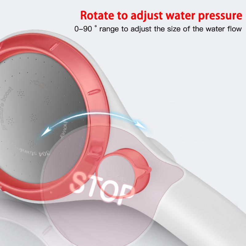 Bath High Quality Shower Head High Pressure Boosting Water Saving Filter Balls Beads Utility Head With Negative Ion Activated
Bath High Quality Shower Head High Pressure Boosting Water Saving Filter Balls Beads Utility Head With Negative Ion Activated