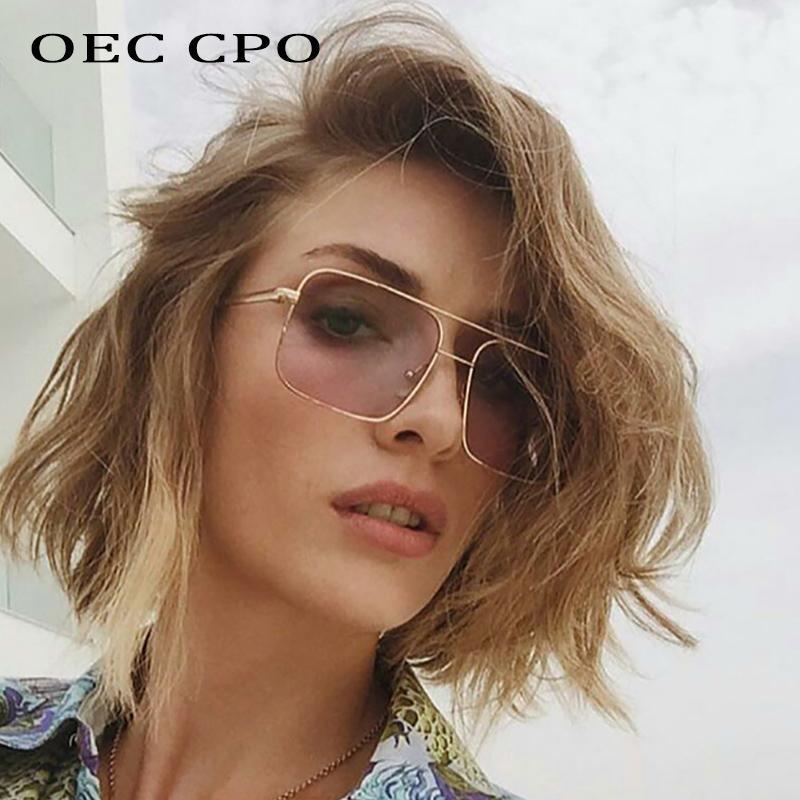 Sunglasses OEC CPO Vintage Square Women Men Brand Deasigner Metal Eyewear Brown Grey Sexy Oculos UV400 O1381 
Sunglasses OEC CPO Vintage Square Women Men Brand Deasigner Metal Eyewear Brown Grey Sexy Oculos UV400 O1381