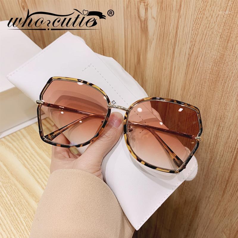WHO CUTIE Leopard Butterfly Sunglasses Women 2020 Design Retro Big Frame Gradient Lens Pilot Sun Glasses Lady S1951
WHO CUTIE Leopard Butterfly Sunglasses Women 2020 Design Retro Big Frame Gradient Lens Pilot Sun Glasses Lady S1951
