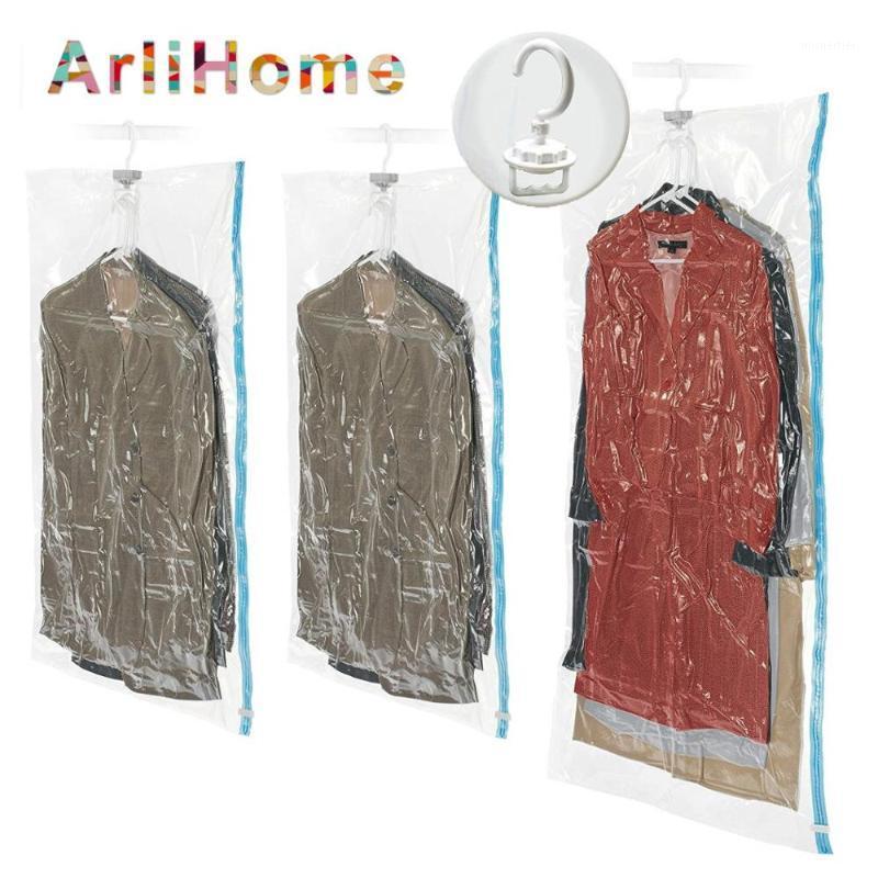 Hanging Space Saving Vacuum Storage Bags 80% More Space Saved Closet Organizer Ideal for Clothes, Suits, Dresses, Jackets1
Hanging Space Saving Vacuum Storage Bags 80% More Space Saved Closet Organizer Ideal for Clothes, Suits, Dresses, Jackets1