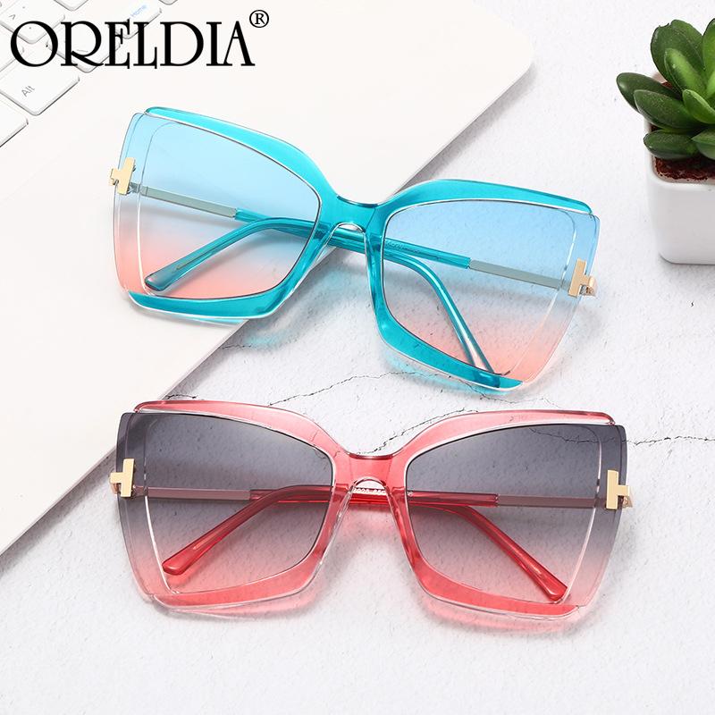 Sunglasses Fashion Ladies Oversized Butterfly Personality Cat Eye Glasses 2021 Gradient Color
Sunglasses Fashion Ladies Oversized Butterfly Personality Cat Eye Glasses 2021 Gradient Color
