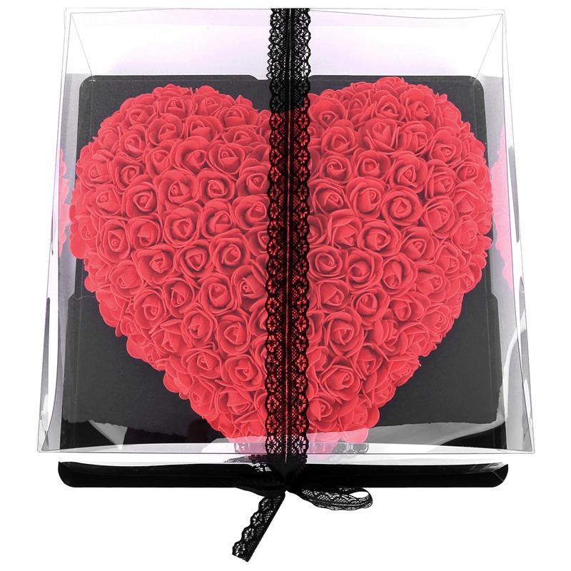 Flowers Gift Box with Artificial Rose Flowers for Weddings Decoration,Girlfriend, Mother's Day,Birthday, Valentines Day, Red
Flowers Gift Box with Artificial Rose Flowers for Weddings Decoration,Girlfriend, Mother's Day,Birthday, Valentines Day, Red