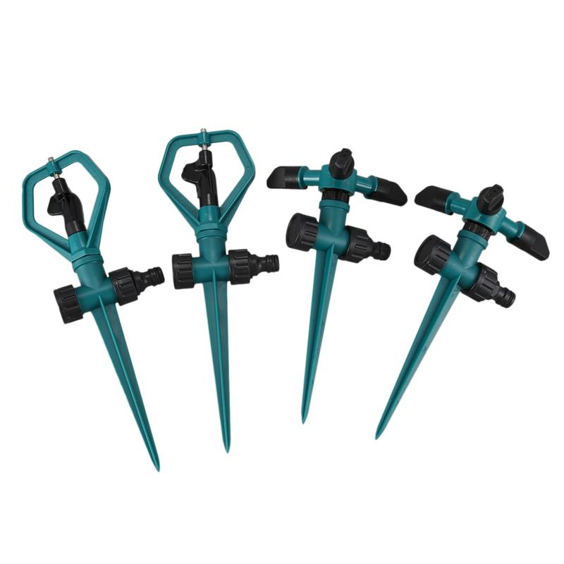 AFBC Lawn Sprinklers, 2 Automatic Rotating Three-Arm Sprinklers and 2 Single-Arm Sprinklers for Irrigation
AFBC Lawn Sprinklers, 2 Automatic Rotating Three-Arm Sprinklers and 2 Single-Arm Sprinklers for Irrigation