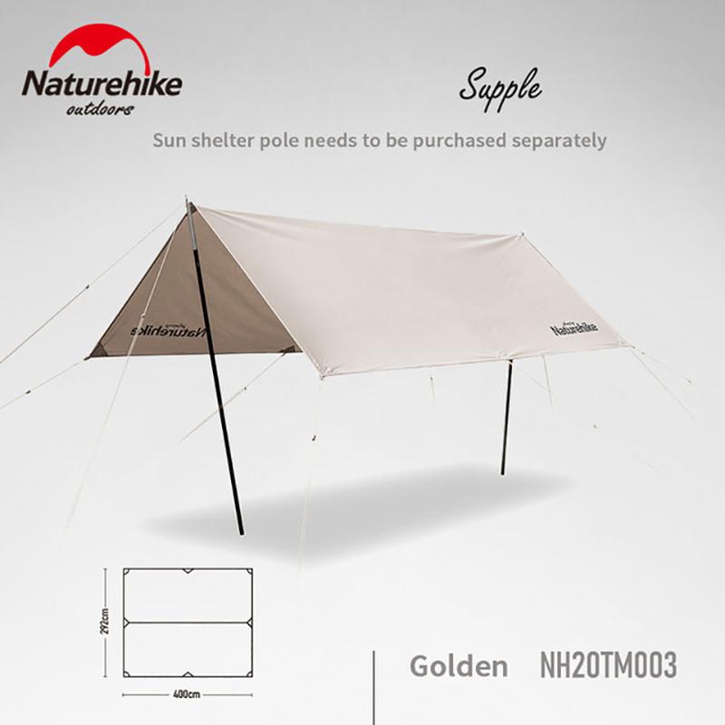 Naturehike Supple Outdoor Rectangle Sun Shelter 40*29.2m Cotton Thickened Sunscreen Awning Camping Picnic Party Large Area
Naturehike Supple Outdoor Rectangle Sun Shelter 40*29.2m Cotton Thickened Sunscreen Awning Camping Picnic Party Large Area