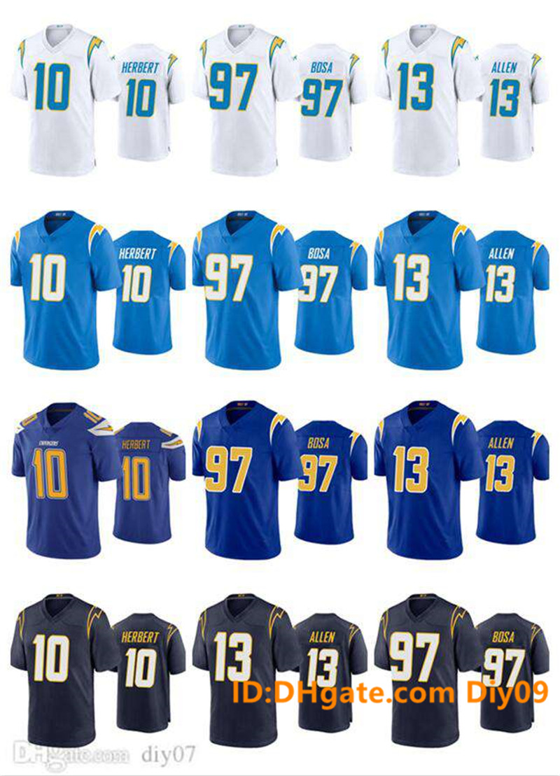 2021 New Men Women Youth Los AngelesChargersJersey 10 Justin Herbert 97 Joey Bosa 13 Keenan Allen James Football Jerseys W, With sign
2021 New Men Women Youth Los AngelesChargersJersey 10 Justin Herbert 97 Joey Bosa 13 Keenan Allen James Football Jerseys W, With sign