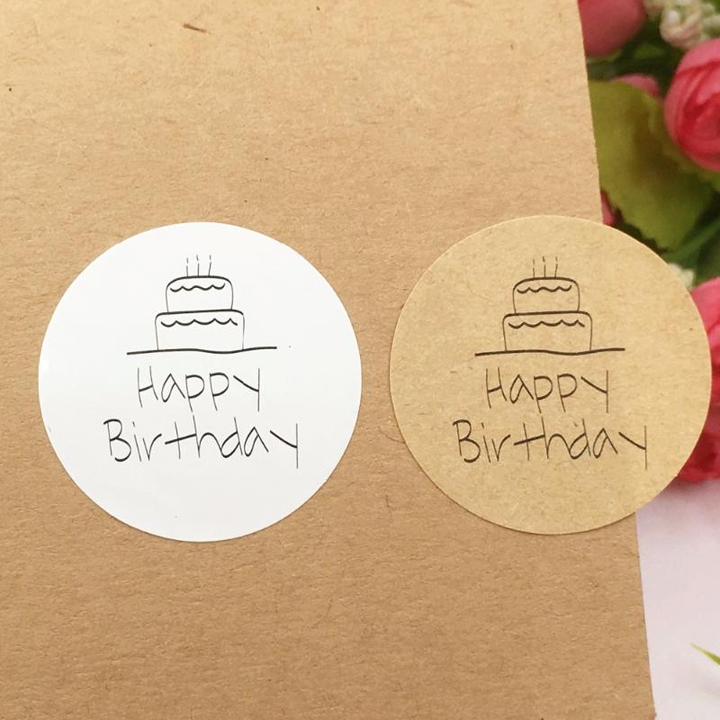 3.5cm Round Kraft Paper Sticker Labels Happy birthday Gift Packaging Labels self-adhesive Sealing birthday cake boxes/bag
3.5cm Round Kraft Paper Sticker Labels Happy birthday Gift Packaging Labels self-adhesive Sealing birthday cake boxes/bag