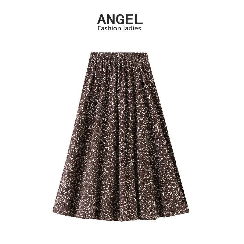 Vintage Floral Print Long Skirts Women 2020 New Autumn Winter Korean Style Sweet Elastic High Waist A Line Midi Skirt Saias, Khaki
Vintage Floral Print Long Skirts Women 2020 New Autumn Winter Korean Style Sweet Elastic High Waist A Line Midi Skirt Saias, Khaki