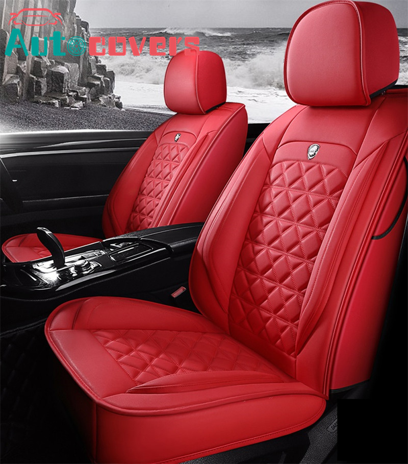 Universal Fit Car Interior Accessories Seat Covers For Sedan Leather Adjuatable Five Seats Free Shipping Design Seat Cover For SUV Red
Universal Fit Car Interior Accessories Seat Covers For Sedan Leather Adjuatable Five Seats Free Shipping Design Seat Cover For SUV Red