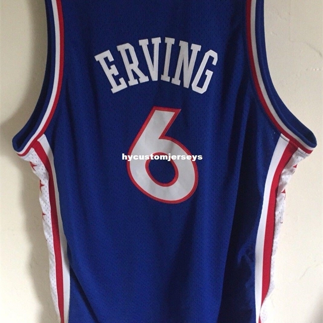 Cheap wholesale Julius Erving #6 Jersey Men RB Sewn Blue T-shirt vest Stitched Basketball jerseys Ncaa
Cheap wholesale Julius Erving #6 Jersey Men RB Sewn Blue T-shirt vest Stitched Basketball jerseys Ncaa