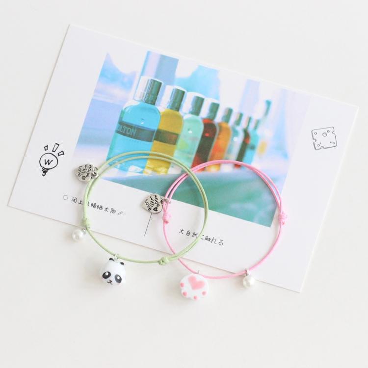 New Arrival Ceramic Bracelet Bangles Japanese Cartoon Animals Handmade Fashion Alloy Bracelet Jewelry Cute Panda Cat Fish
New Arrival Ceramic Bracelet Bangles Japanese Cartoon Animals Handmade Fashion Alloy Bracelet Jewelry Cute Panda Cat Fish