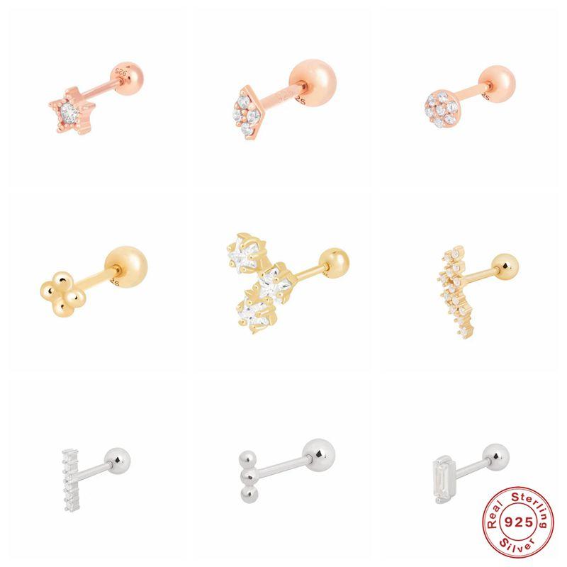 Aide 925 Sterling Silver Stud Earrings Korean INS MINI Small Piercing Earrings For Woman Earring Puncture Pendientes Jewelry
Aide 925 Sterling Silver Stud Earrings Korean INS MINI Small Piercing Earrings For Woman Earring Puncture Pendientes Jewelry