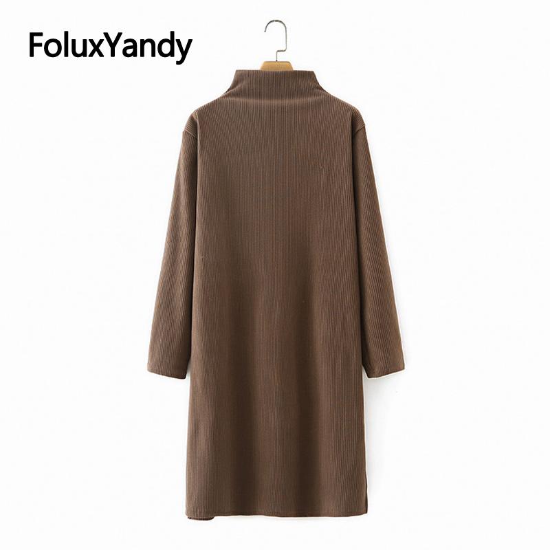 Mid-Calf Dress Women Vestidos Plus Size XXXL 4XL Casual Knitted Long Sleeve Turtleneck Staight Dress Spring Autumn KKFY5126, Black
Mid-Calf Dress Women Vestidos Plus Size XXXL 4XL Casual Knitted Long Sleeve Turtleneck Staight Dress Spring Autumn KKFY5126, Black
