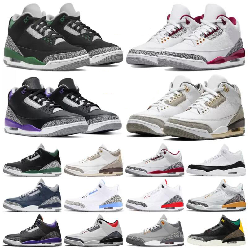 2022 Authentic 3 A Ma Maniere Shoes Racer Blue 3s Cardinal Red Black Cement White Midnight Navy UNC aser Orange Tinker Fragment Men Outdoor Sports Sneakers US7-13
2022 Authentic 3 A Ma Maniere Shoes Racer Blue 3s Cardinal Red Black Cement White Midnight Navy UNC aser Orange Tinker Fragment Men Outdoor Sports Sneakers US7-13