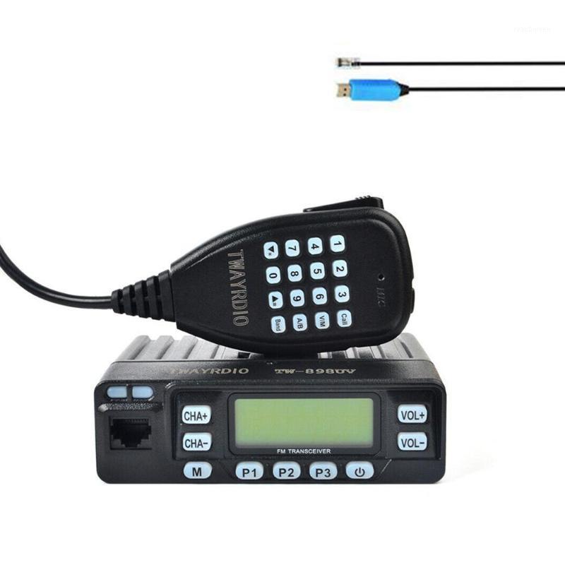 TWAYRDIO 25W Car Mobile Radio VHF/UHF Dual Band Amateur Mini Taxi 10km Ham Radio FM Transceiver1
TWAYRDIO 25W Car Mobile Radio VHF/UHF Dual Band Amateur Mini Taxi 10km Ham Radio FM Transceiver1