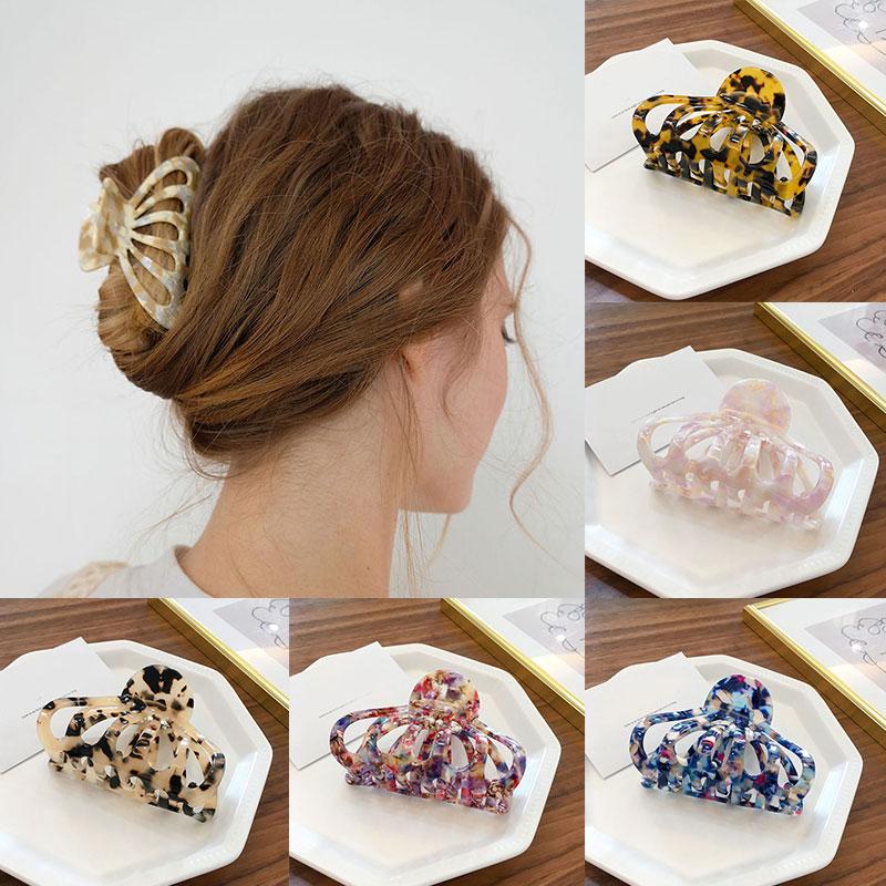 Ponytail Holder Hair Accessories Resin Colorful Barrette Acrylic Hairpins Acetate Hollow Hair Clip Large Bobby Pin Popular Women
Ponytail Holder Hair Accessories Resin Colorful Barrette Acrylic Hairpins Acetate Hollow Hair Clip Large Bobby Pin Popular Women