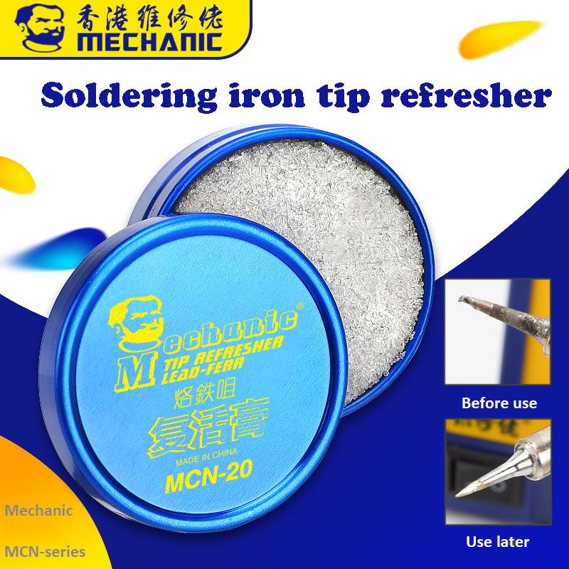 Jyrkior MECHANIC MCN-8/8S/20 Soldering Iron Tip Refresher Clean Paste Oxide Solder Iron Tip Head Resurrection Repair Tools
Jyrkior MECHANIC MCN-8/8S/20 Soldering Iron Tip Refresher Clean Paste Oxide Solder Iron Tip Head Resurrection Repair Tools